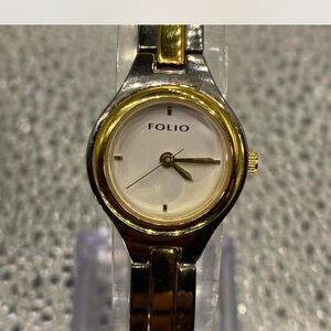 Ladies ^^^Folio Gold and Silver Watch ***